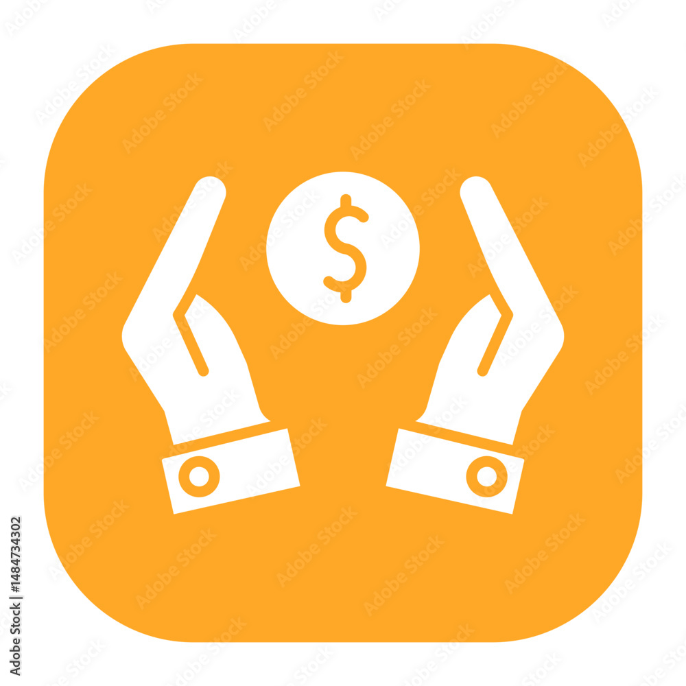 Obraz premium Net Worth Icon