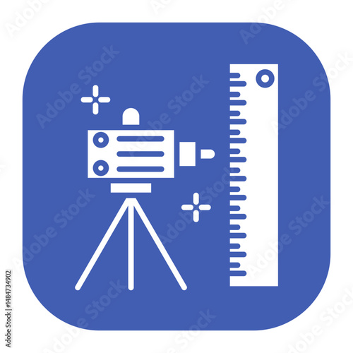 Laser Measurer Icon