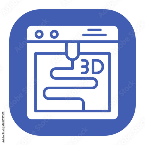 3D Printing Icon