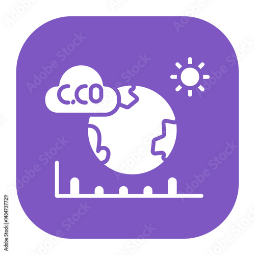 Greenhouse Gases Icon