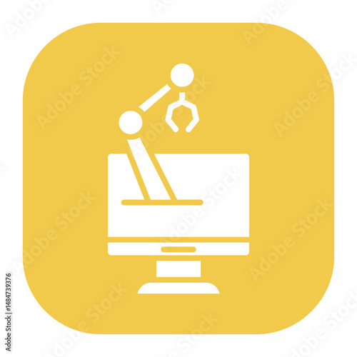 Computer Aided Manufacturing Icon
