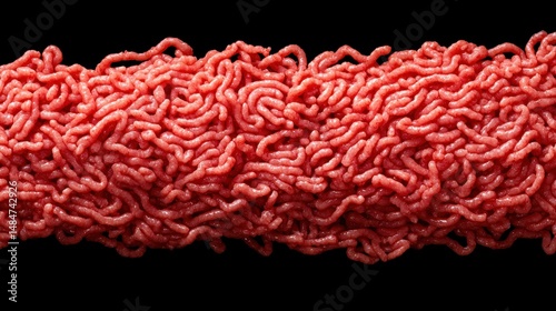 Exploring ground beef texture and quality kitchen food indoor close-up perspective