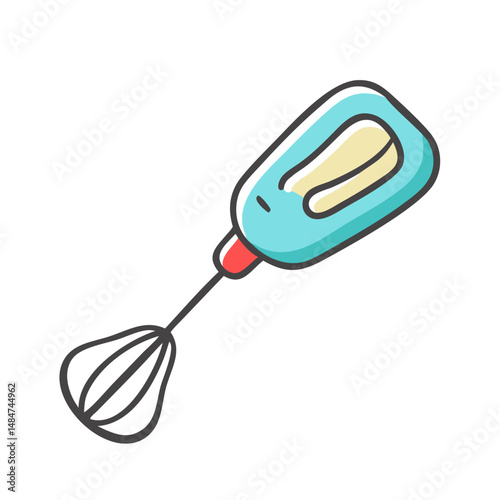 egg beater icon, egg beater vector illustration-simple illustration of egg beater, perfect for egg beater logos and icons