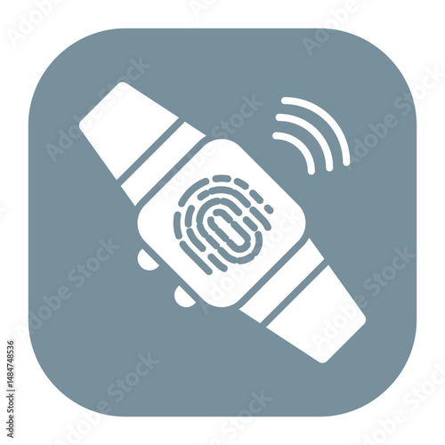 Biometric Smart Watch Icon