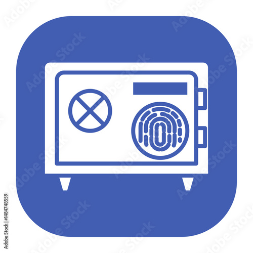 Biometric Safety Box Icon