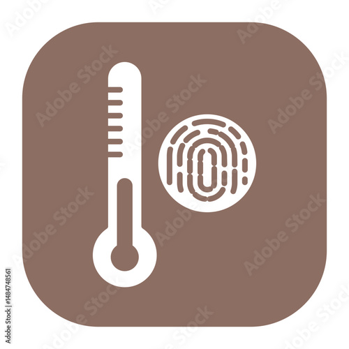 Biometric Thermostat Icon