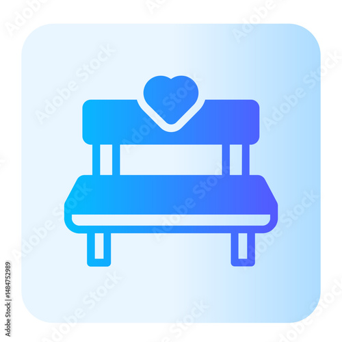 bench gradient icon