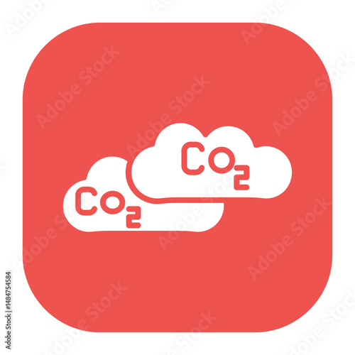 Carbon Dioxide Icon