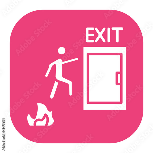 Emergency Exit Icon