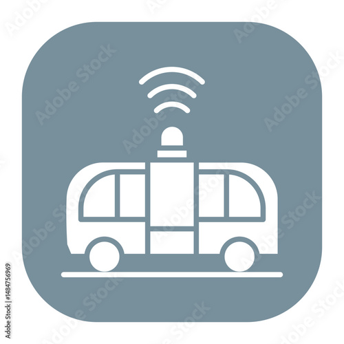 Driverless Car Icon