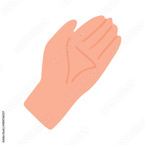 Hands holding gestures. hand holding a spoon, hand holding a pen, various hands with different shapes. Trendy hands poses vector set. Body language signs and symbols for communication