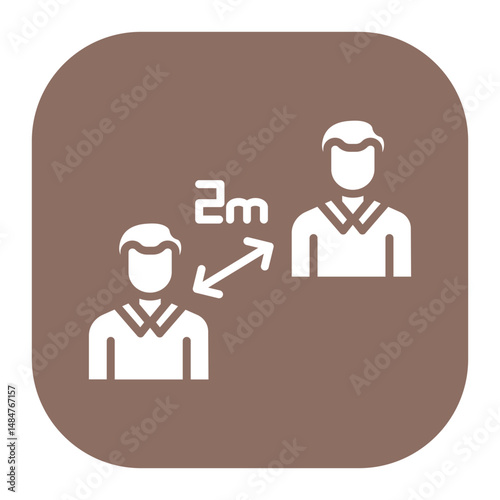 Social Distancing Icon