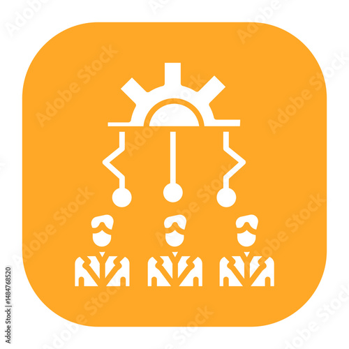 Resource Allocation Icon