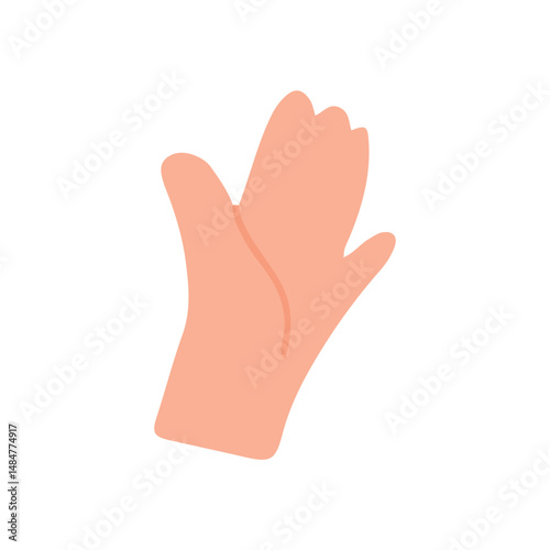 hand holding a spoon, hand holding a pen, various hands with different shapes
