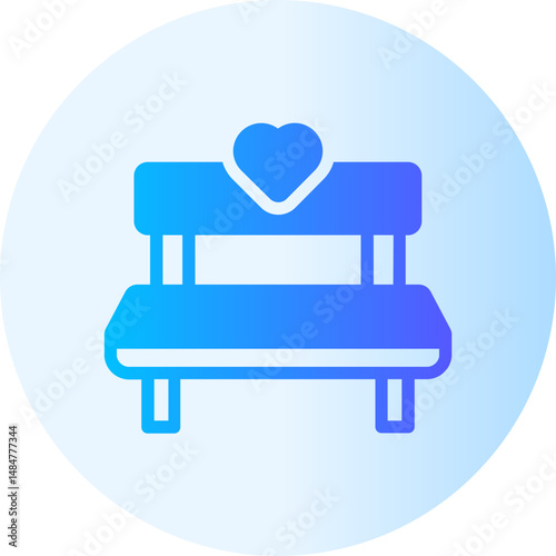 bench gradient icon