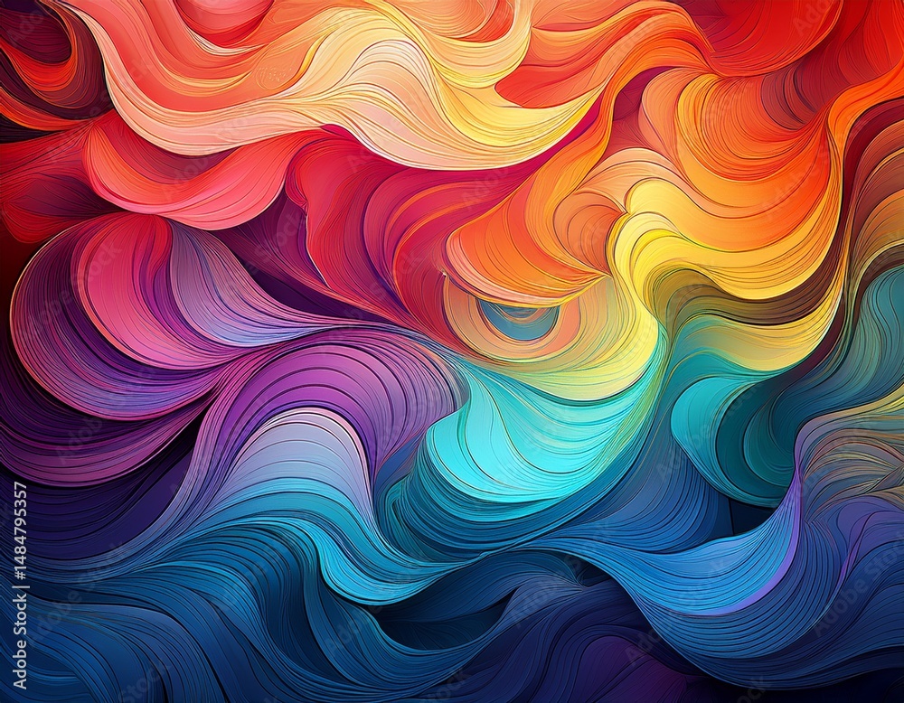 Obraz premium Colorful abstract background pattern-
