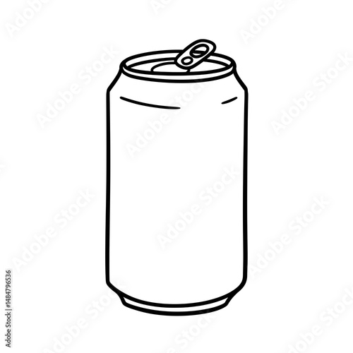 Soda Can Outline