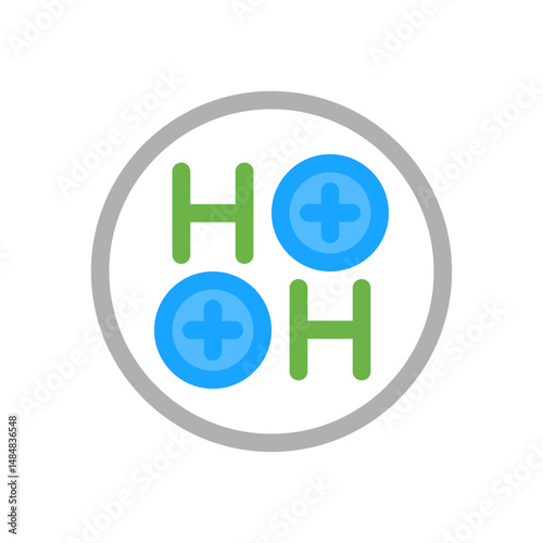 ion simple flat icon illustration