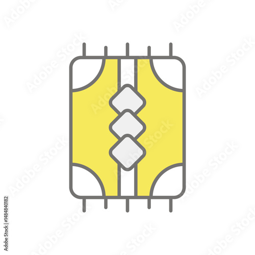 Carpet icon vector stock illustration