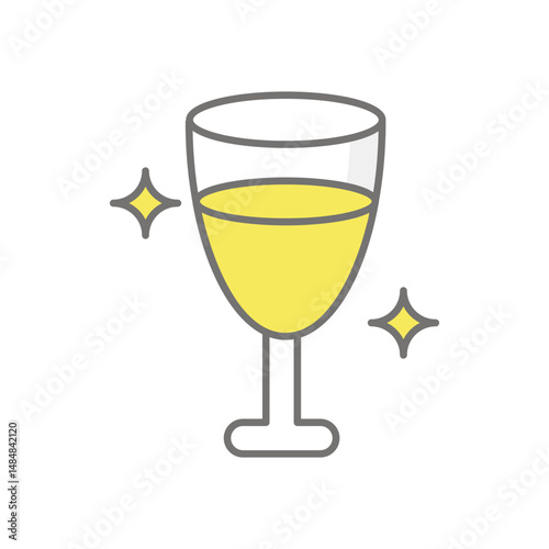 Drink icon vector stock illustration