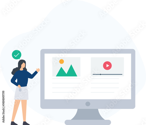 Responsive interface or adaptive design, user-friendly interface or seamless navigation, mobile-friendly design or cross-device compatibility, UI/UX design or user experience, screen resolution 