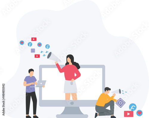 Social media or online platforms, content sharing or community engagement, social networking or user interaction, social media marketing or brand promotion, influencer collaborations or partnership 