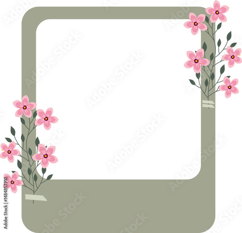 Aesthetic Polaroid Photo Frame