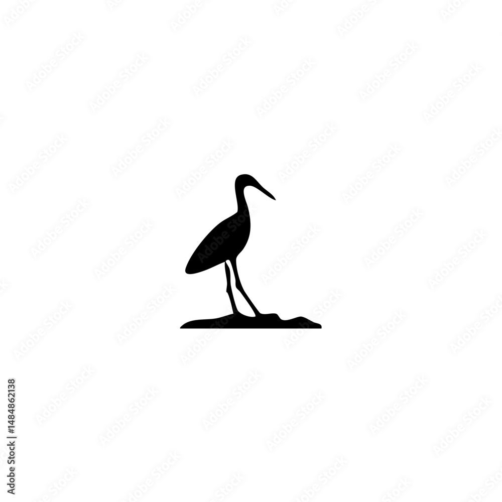 Fototapeta premium American bird Vector illustration