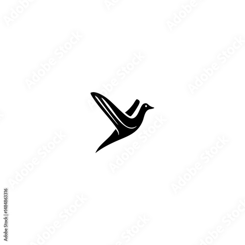American bird Vector illustration