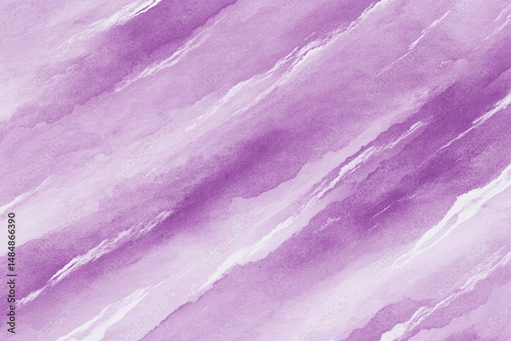 Fototapeta premium Serene Watercolor Composition With Soft Lavender Hues and Delicate Textures Generative AI