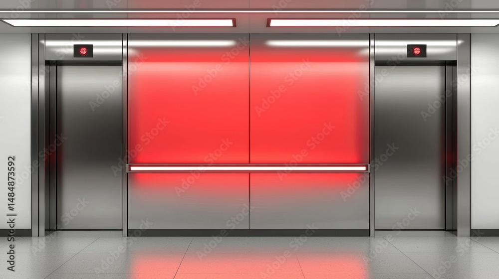 Obraz premium Elevator Doorway