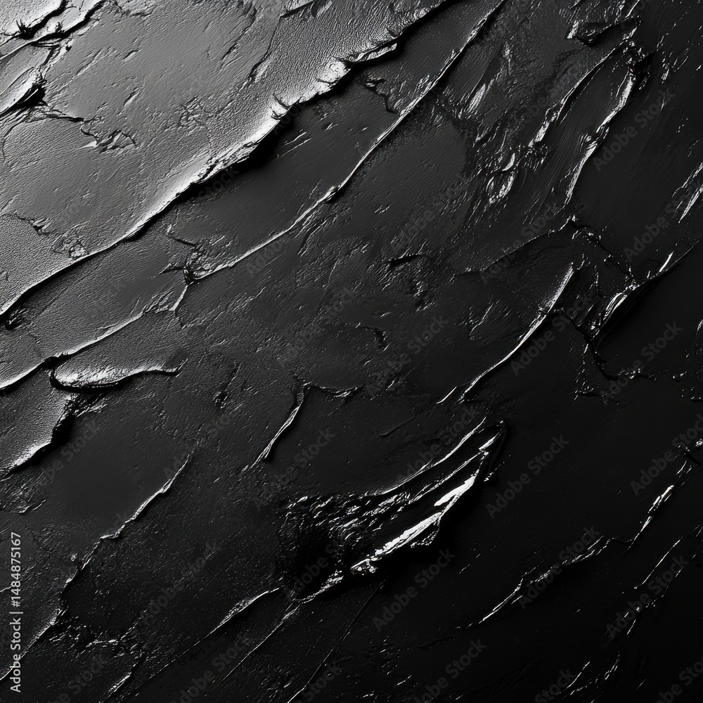 Fototapeta premium Abstract Grayscale Texture with Silver Glitter Accents