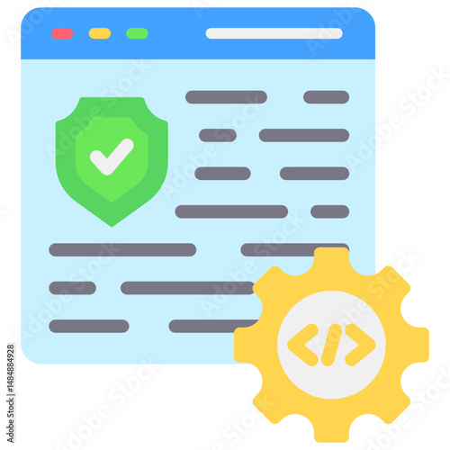 Sre Fill Icon Vector Illusrtation
