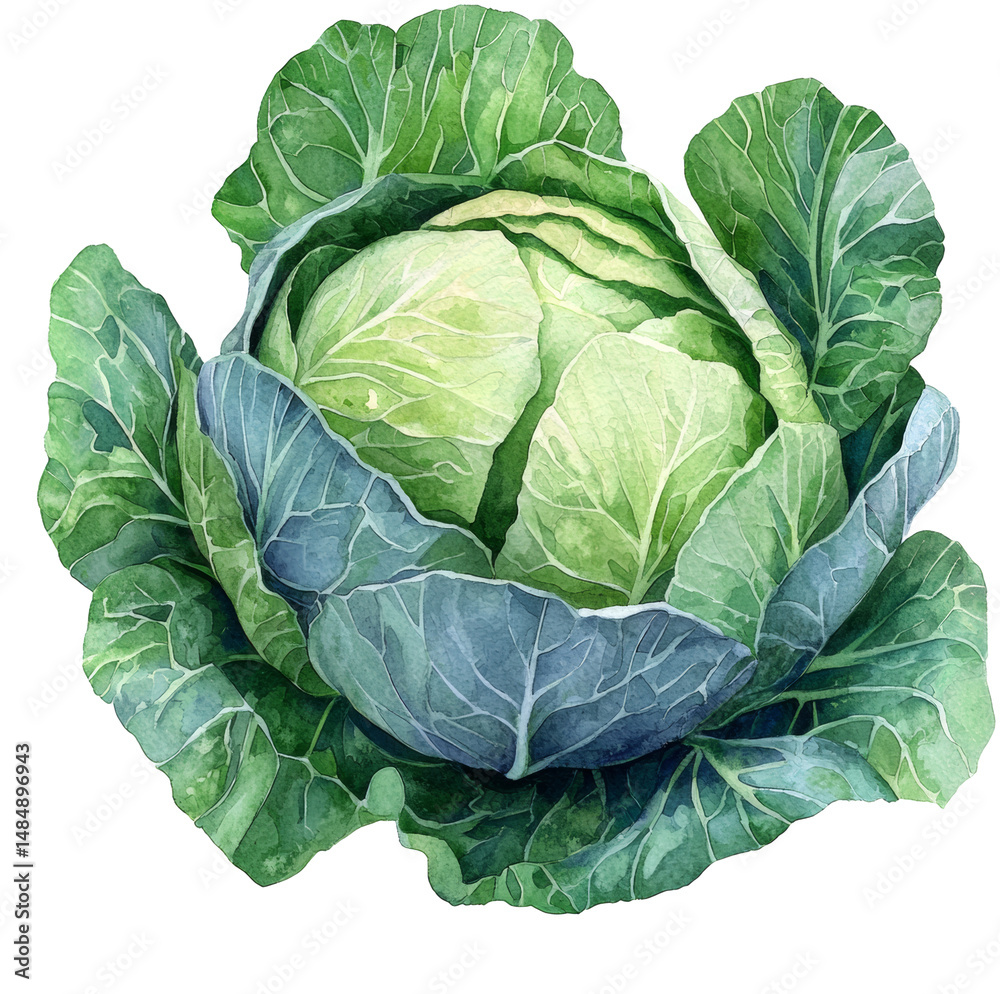 Fototapeta premium head of cabbage