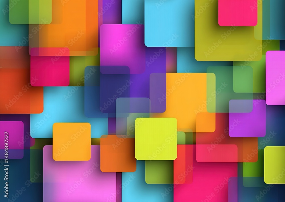 Abstract square shapes background. High quality Abstract square shapes background. High quality