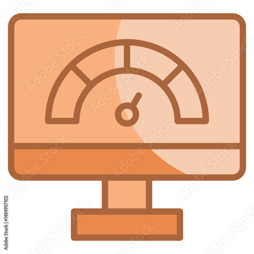 Test Runner Icon Element For Design