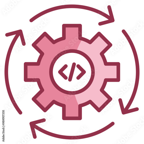Regression Testing Icon Element For Design