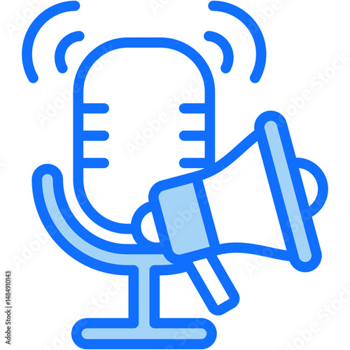 Data Driven Marketing Mixed Icon Vector Illustration