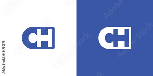 Letter CH Logo Design