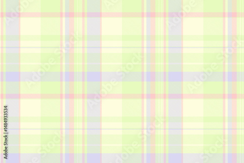 Order seamless pattern tartan, official texture fabric vector. Pano check textile plaid background in light and light yellow colors.