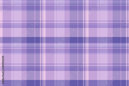 Carnival textile tartan pattern, living room fabric plaid background. Merry christmas seamless vector check texture in light and indigo colors.