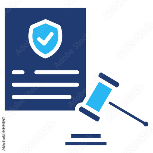 Jurisdiction Icon Element For Design