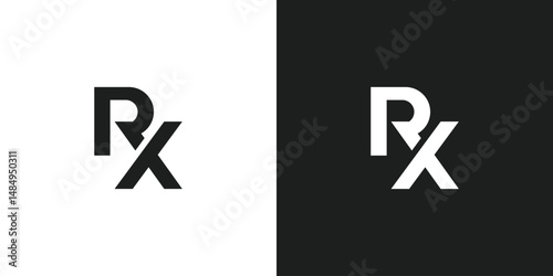 Letter RX Logo Design