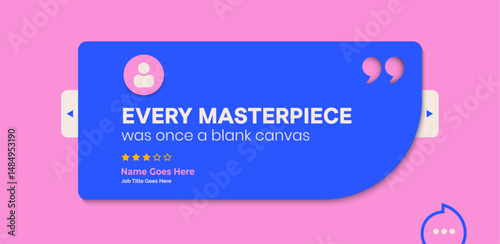 Creative Testimonial templates, Empty speech bubbles, What our Clients Say, Quote, Review, Feedback, Infographic Template, Label, editable text box layout, recommendation note	