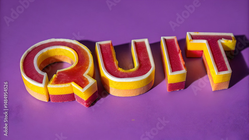 Quiet Quitting Job Burnout Employee Colorful 
