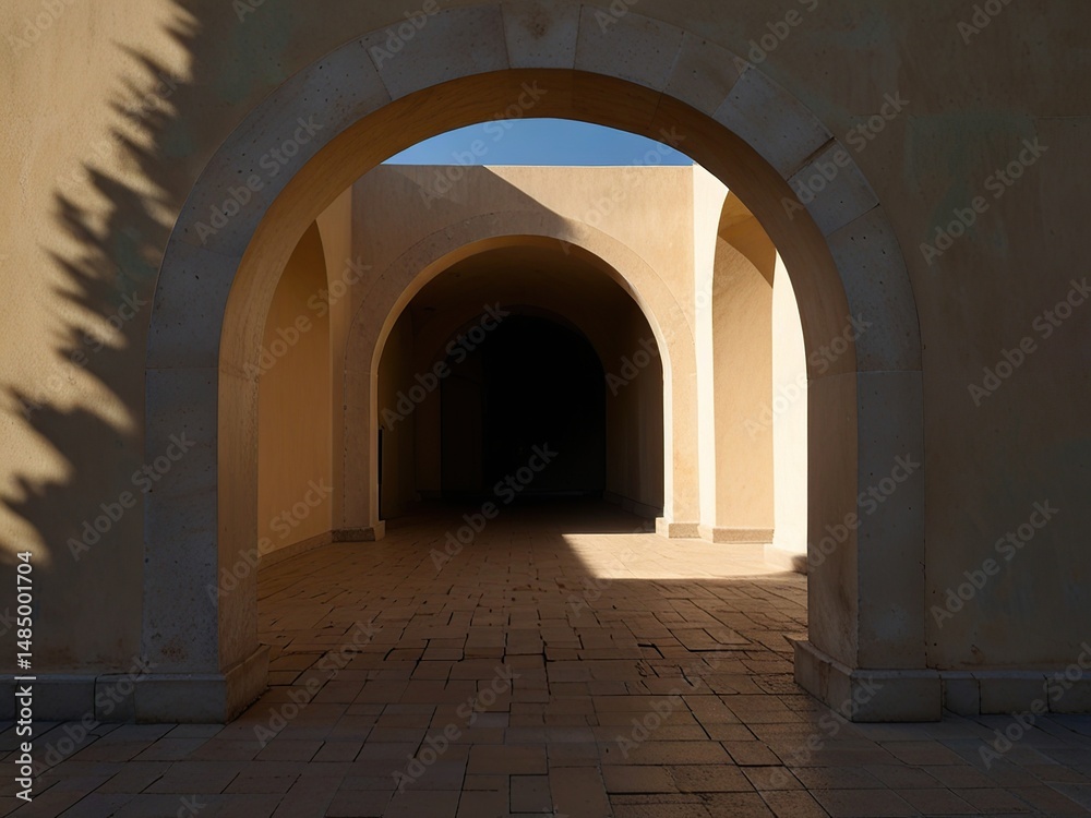 Fototapeta premium entrance to the old castle