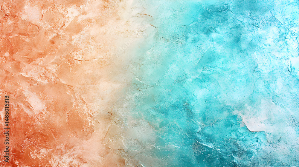 Fototapeta premium abstract orange blue background