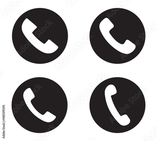 Call icon Vector Set,phone-icon,Telephone Icons,communication icon,Mobile Phone Icon,Flat Icon, Call sign and symbol. telephone symbol logo vector