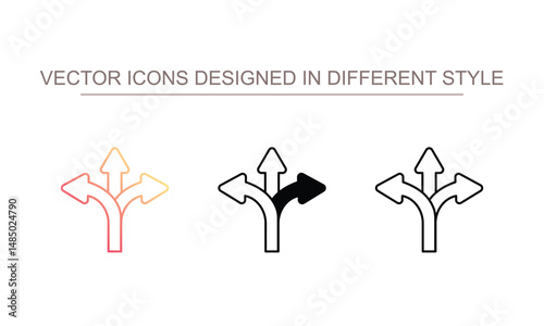 opportunities icon design with white background stock illustration