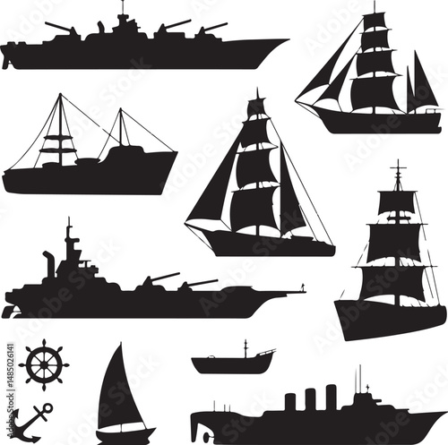 “Ship Silhouette SVG Bundle | Nautical Vessels, Pirate Ships & Cruise Clipart for Crafts & Decor”

“Sailing & Sea Vessel Vector Pack | Maritime Ship Silhouettes for Logos, Stickers & Printables”